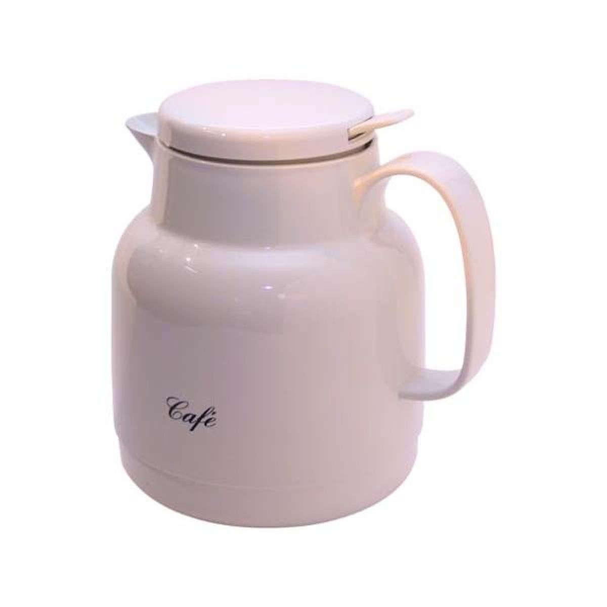 Helios - Termokande 1 liter café Hvid