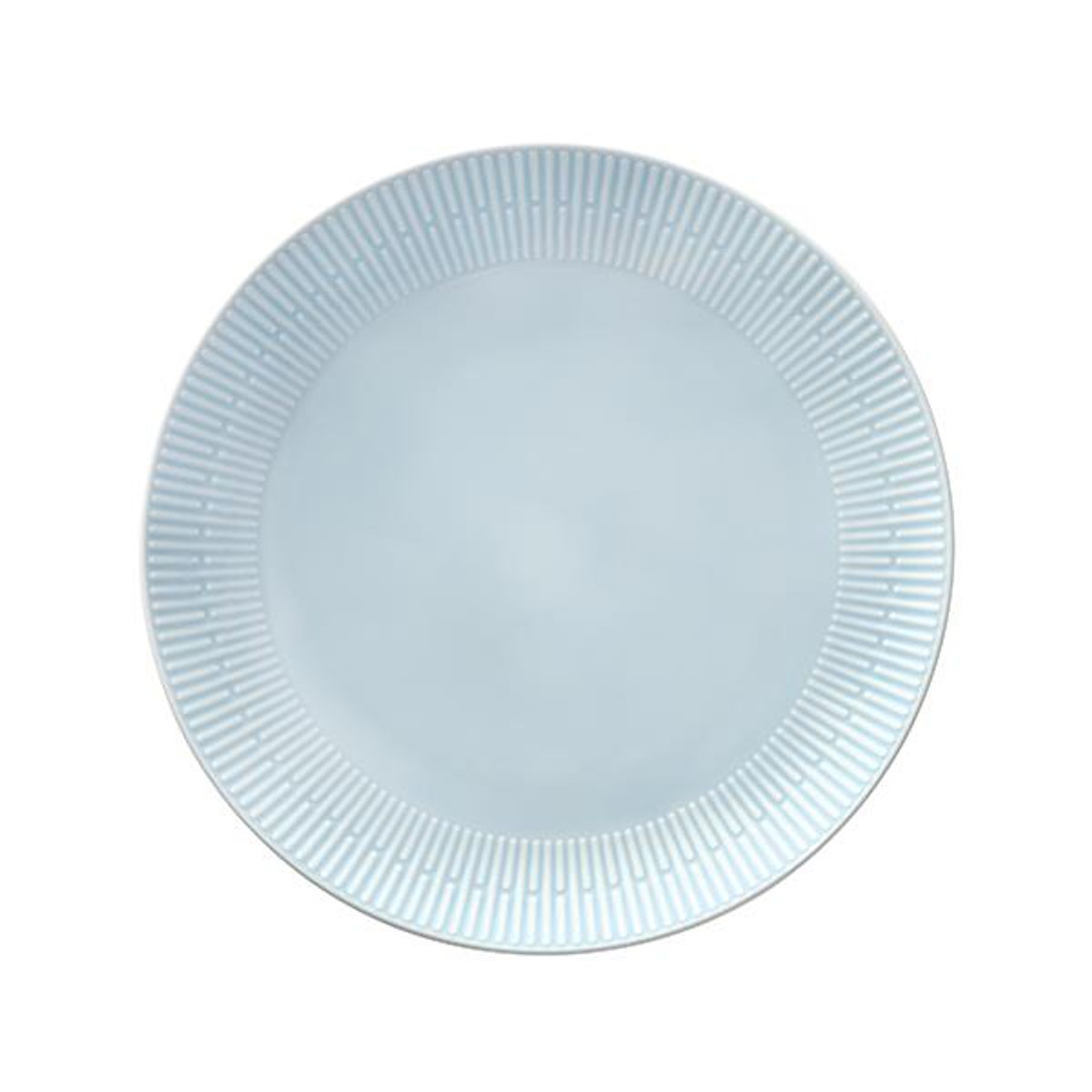 Aida - Middagstallerken relief light blue 1 stk. 27cm