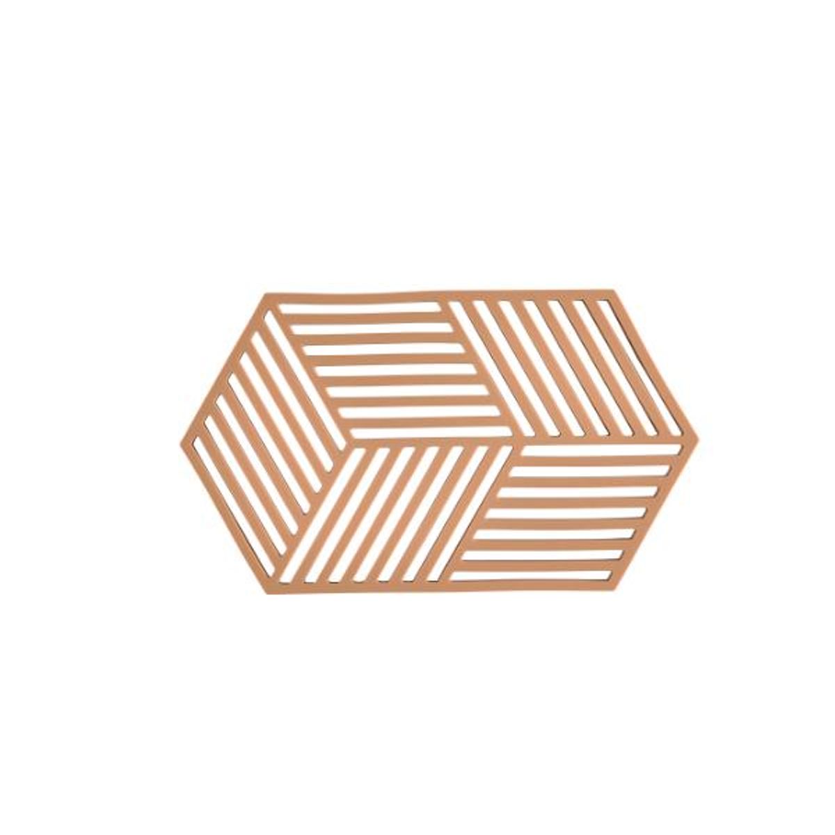 ZONE Denmark - Bordskåner Hexagon Light Terracotta L24