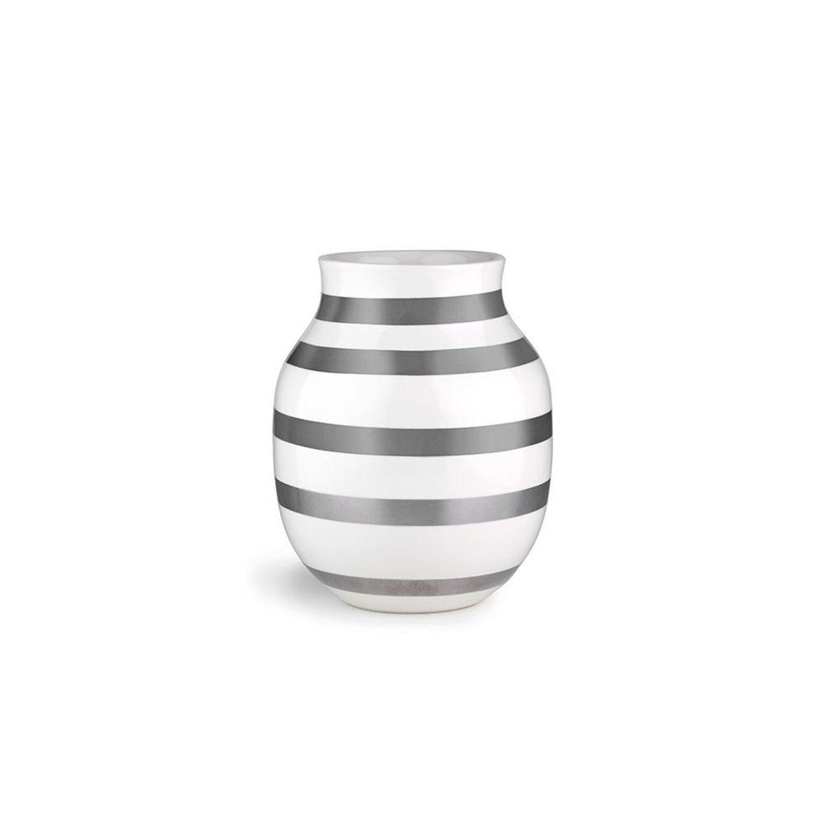 Kähler - Omaggio vase 20 cm sølv