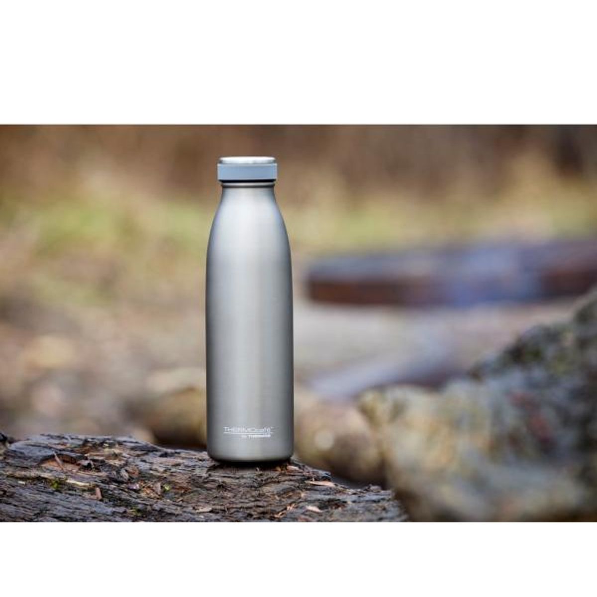 Thermos - Termoflaske 500 ml Mat grå