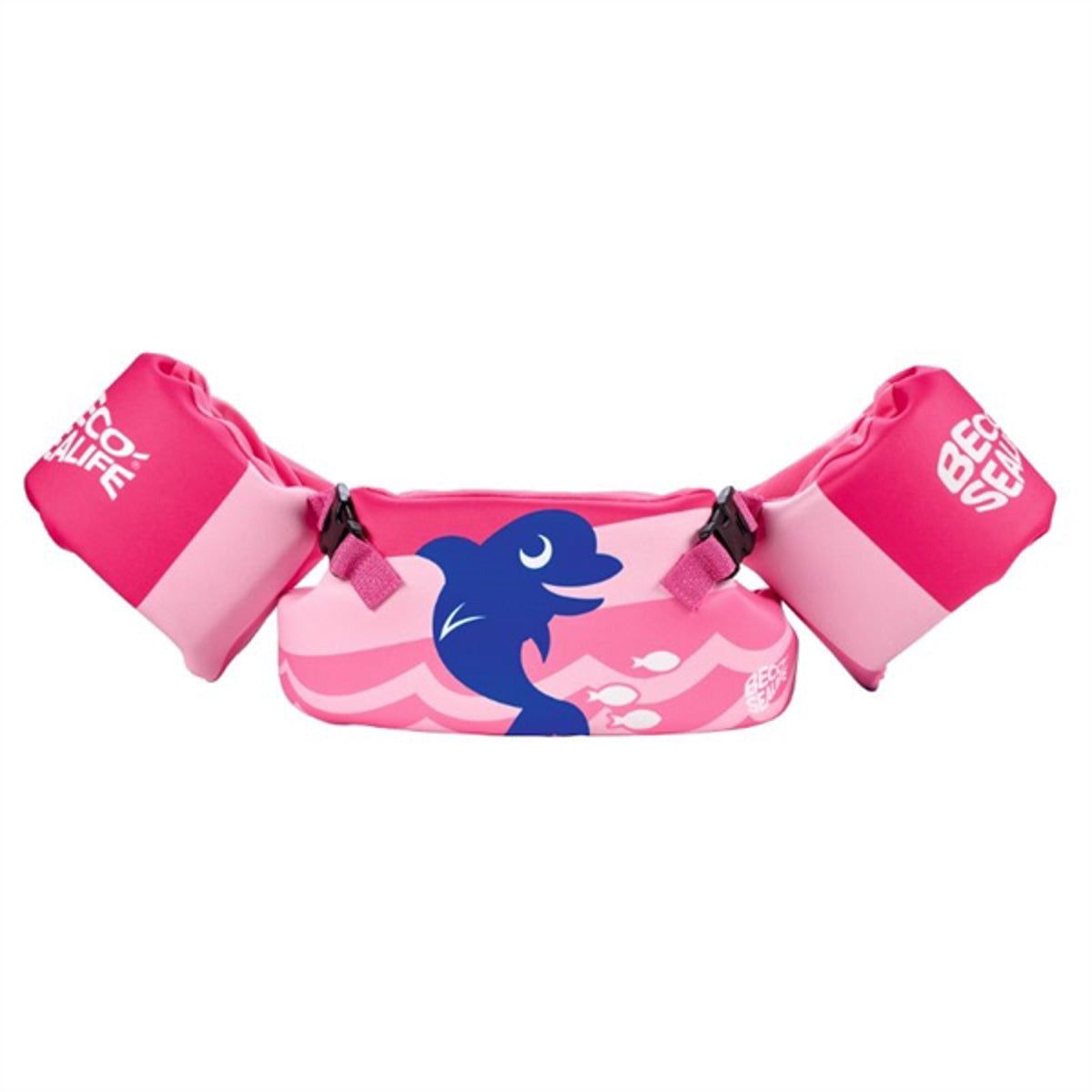 BECO Sealife® - "Lær at svømme" Svømmesæt | 15-30 kg / 2-6 år (Pink)