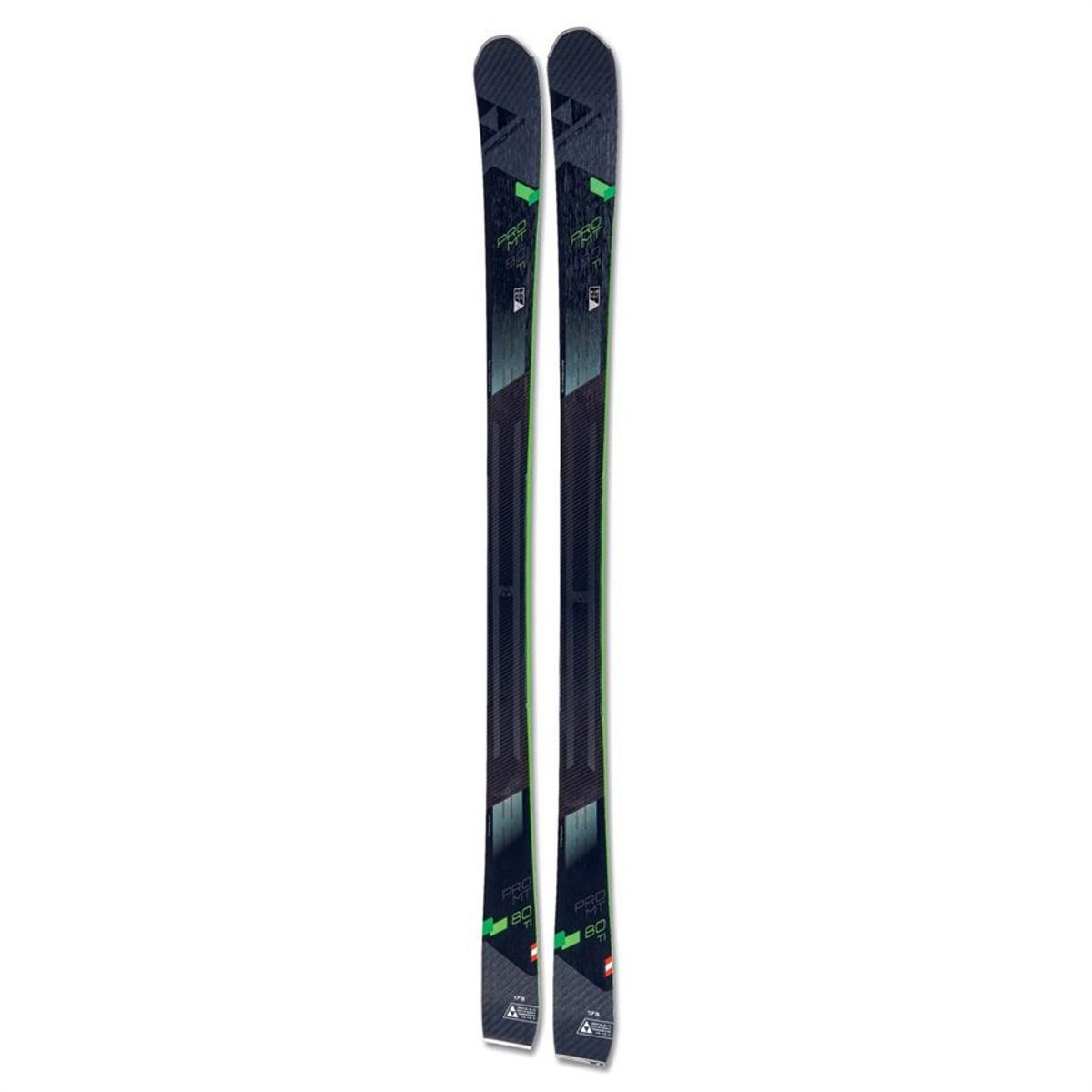 Fischer Pro Mt 80 Ti Ski + Rs11 Gw (Størrelse: 166, Farve: Mørkeblå)