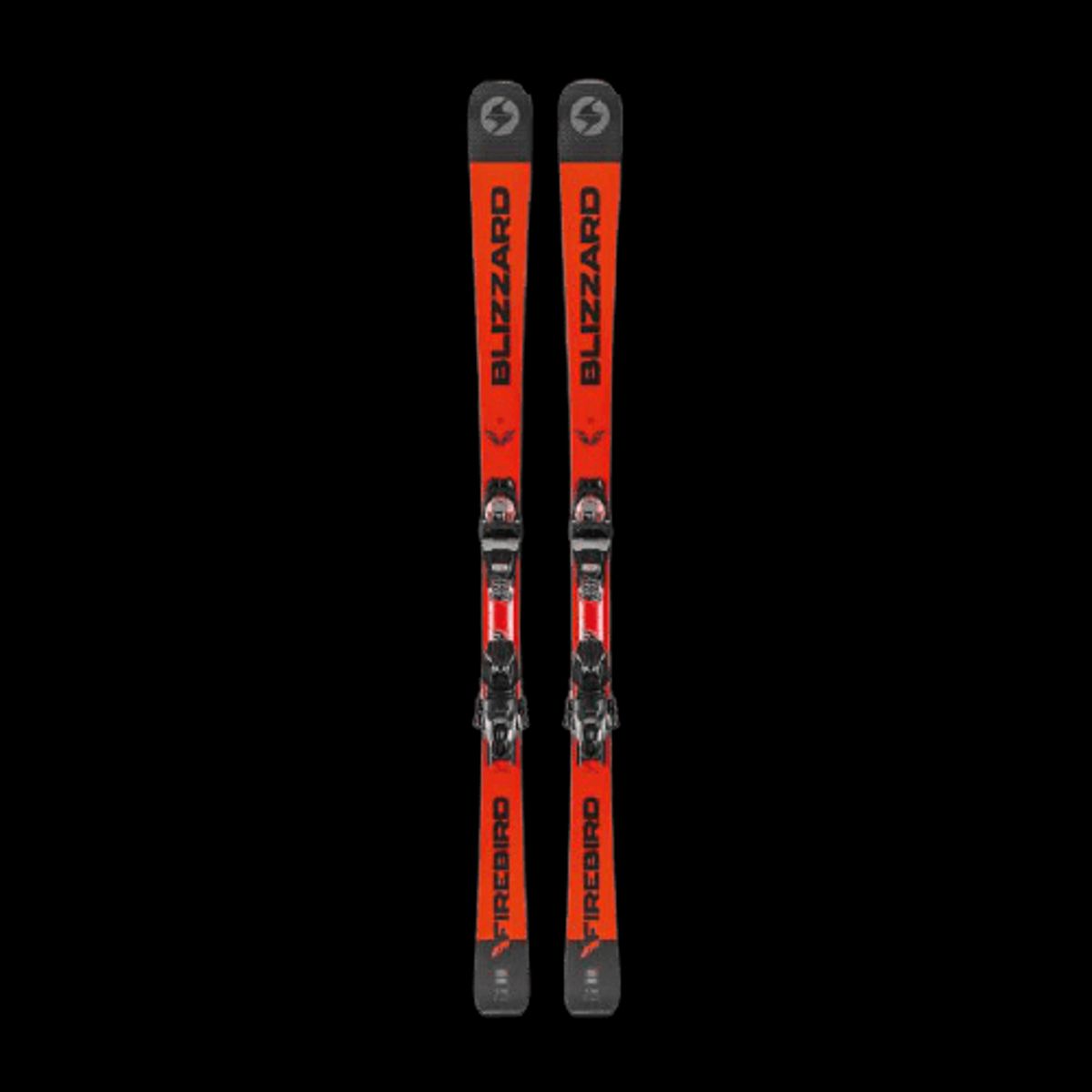 Blizzard Firebird Ti Ski - Incl. Binding (Farve: Black/orange, Størrelse: 154)