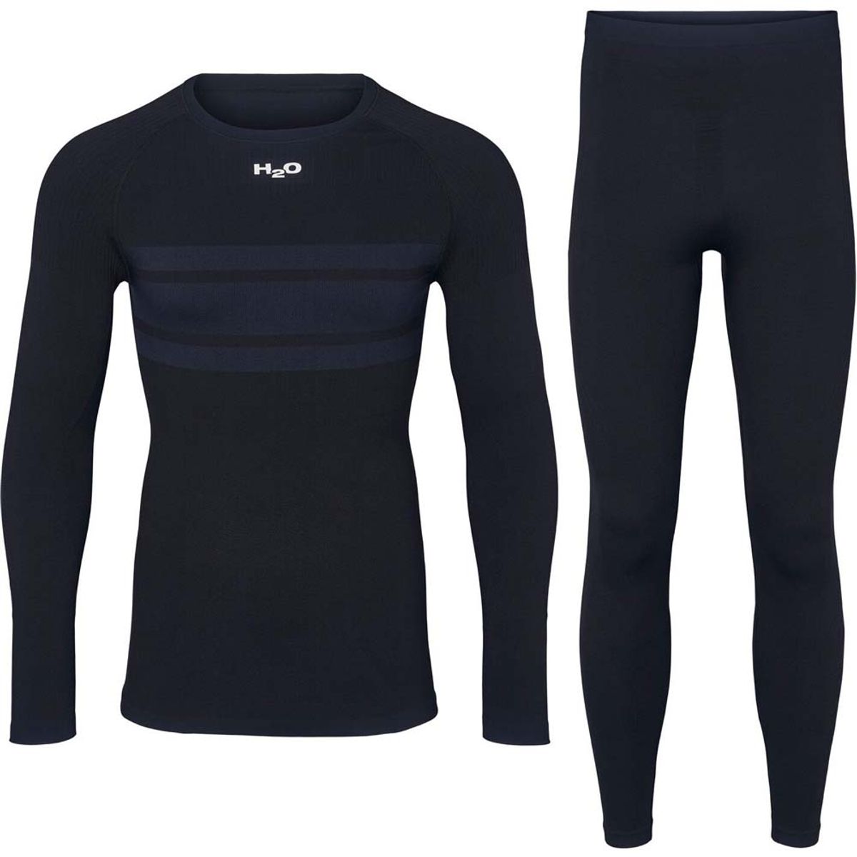 H2o | Gill Skiundertøj | Herre (Farve: Navy/black, Størrelse: L)