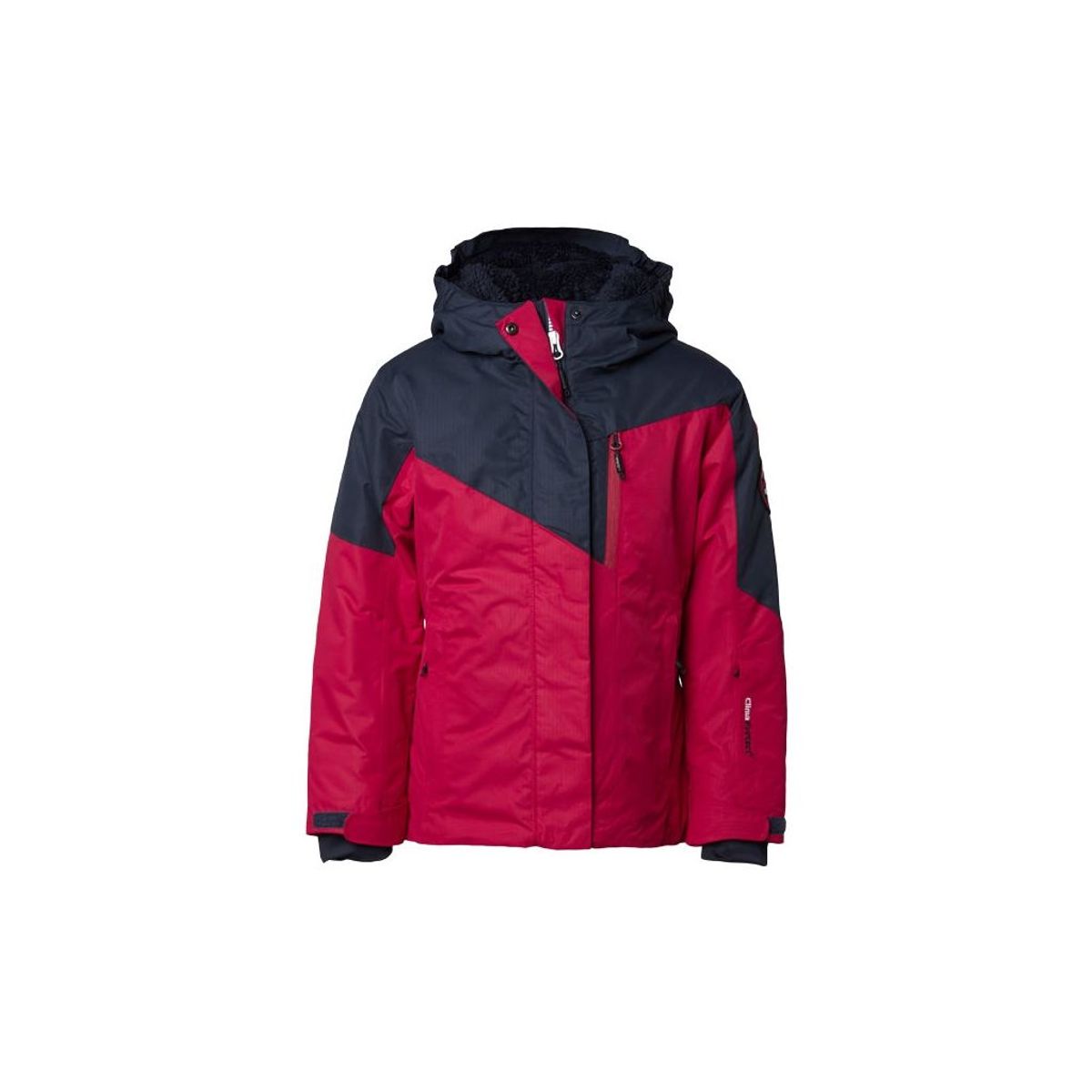 Cmp Fix Hood Jacket Pige (Farve: Grå, Størrelse: 140)