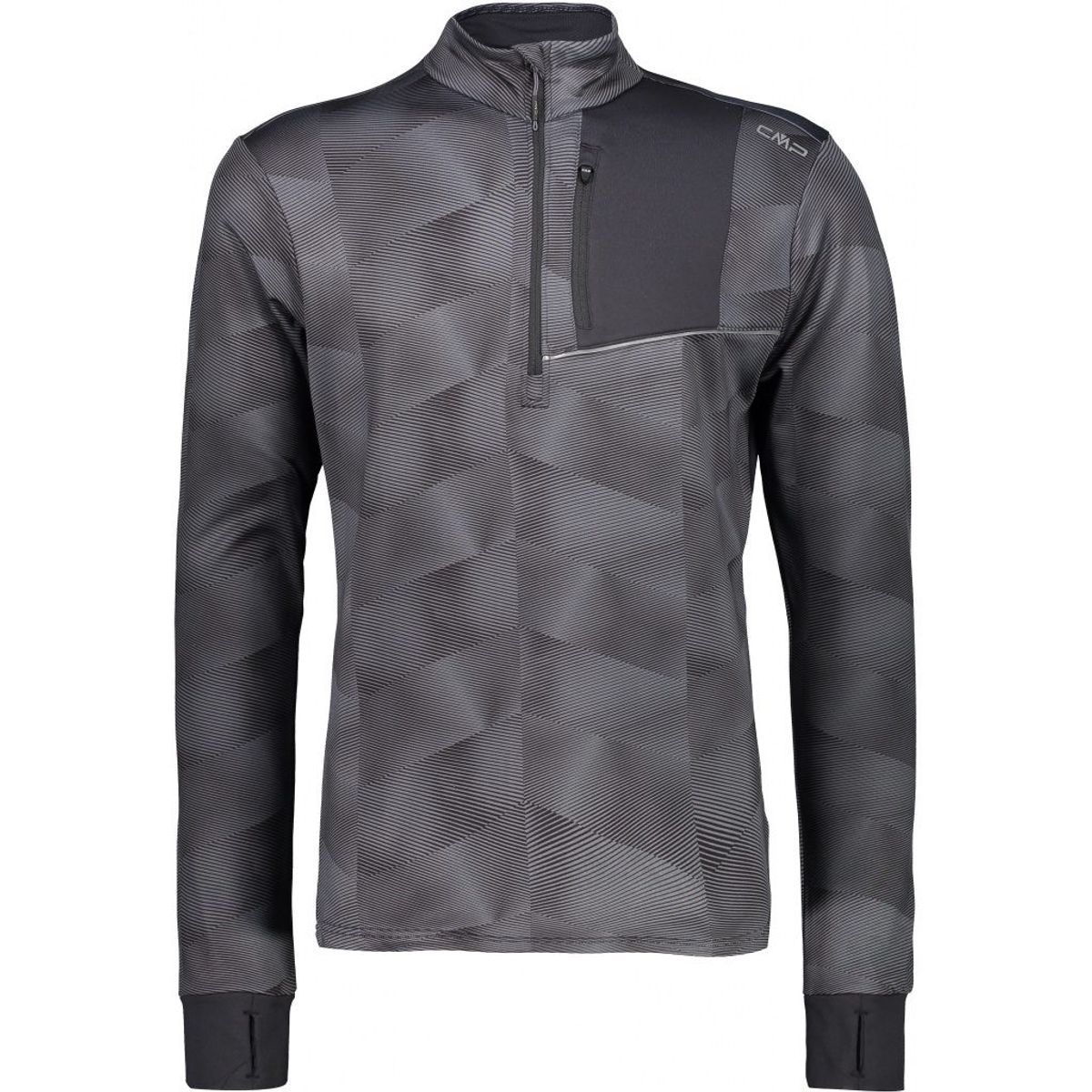 Cmp Functional Midlayer Herre (Farve: Grå, Størrelse: 54)