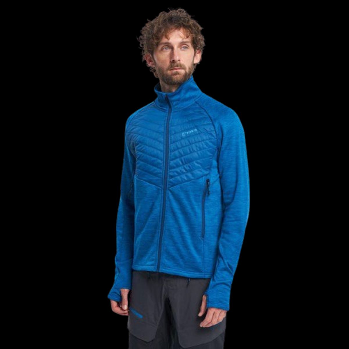 Tenson Touring Midlayer Herre (Farve: Blue, Størrelse: M)