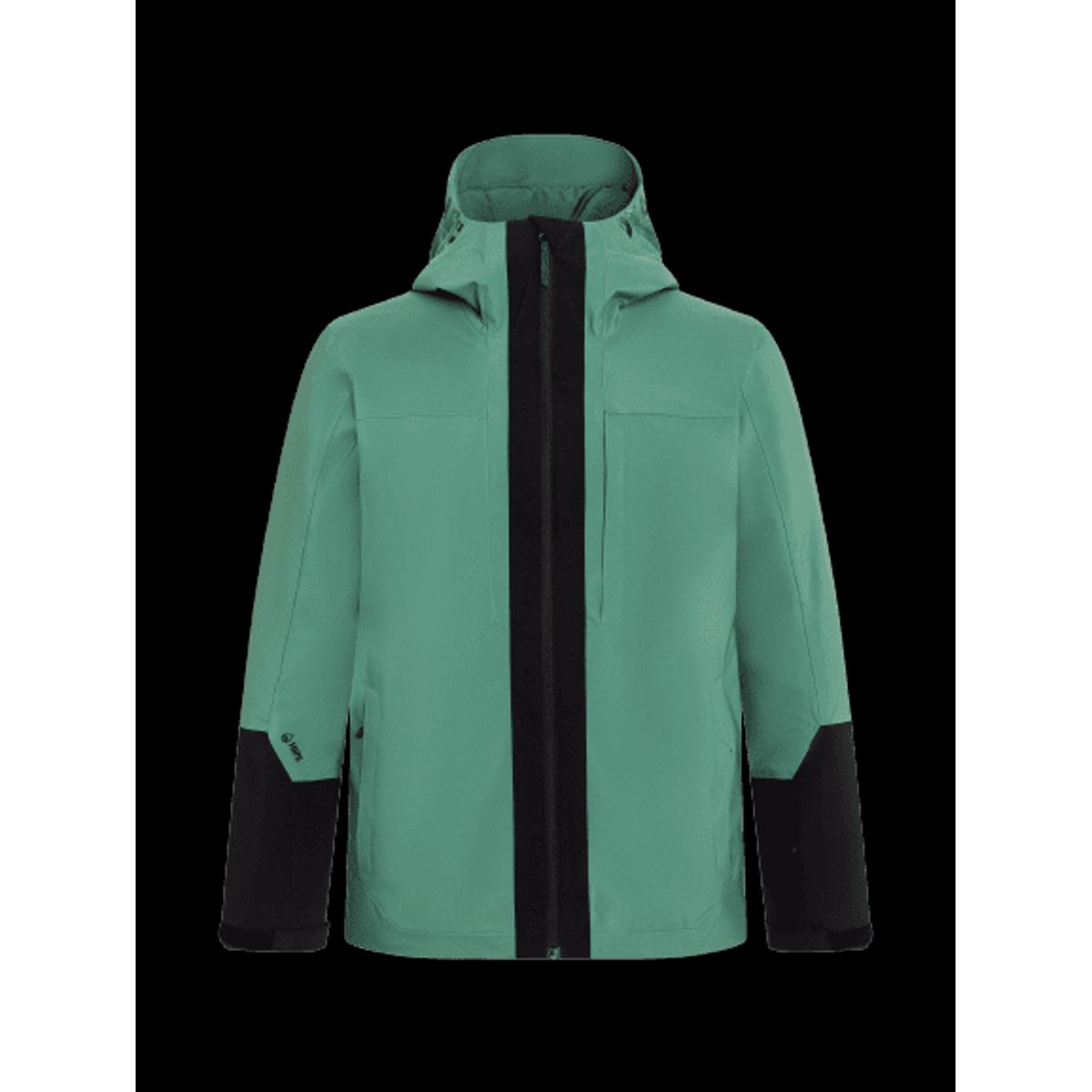 Peak Performance Rider Insulated Skijakke Herre (Farve: Smoke Pine-black, Størrelse: M)