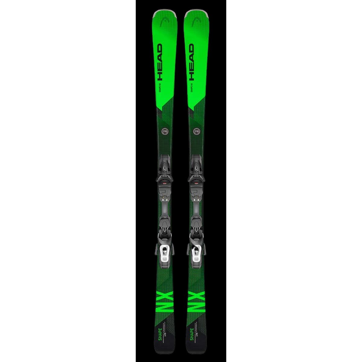 Head Shape Nx R Lyt Ski Incl. Pr11gw Binding (Farve: Grøn, Størrelse: 156)