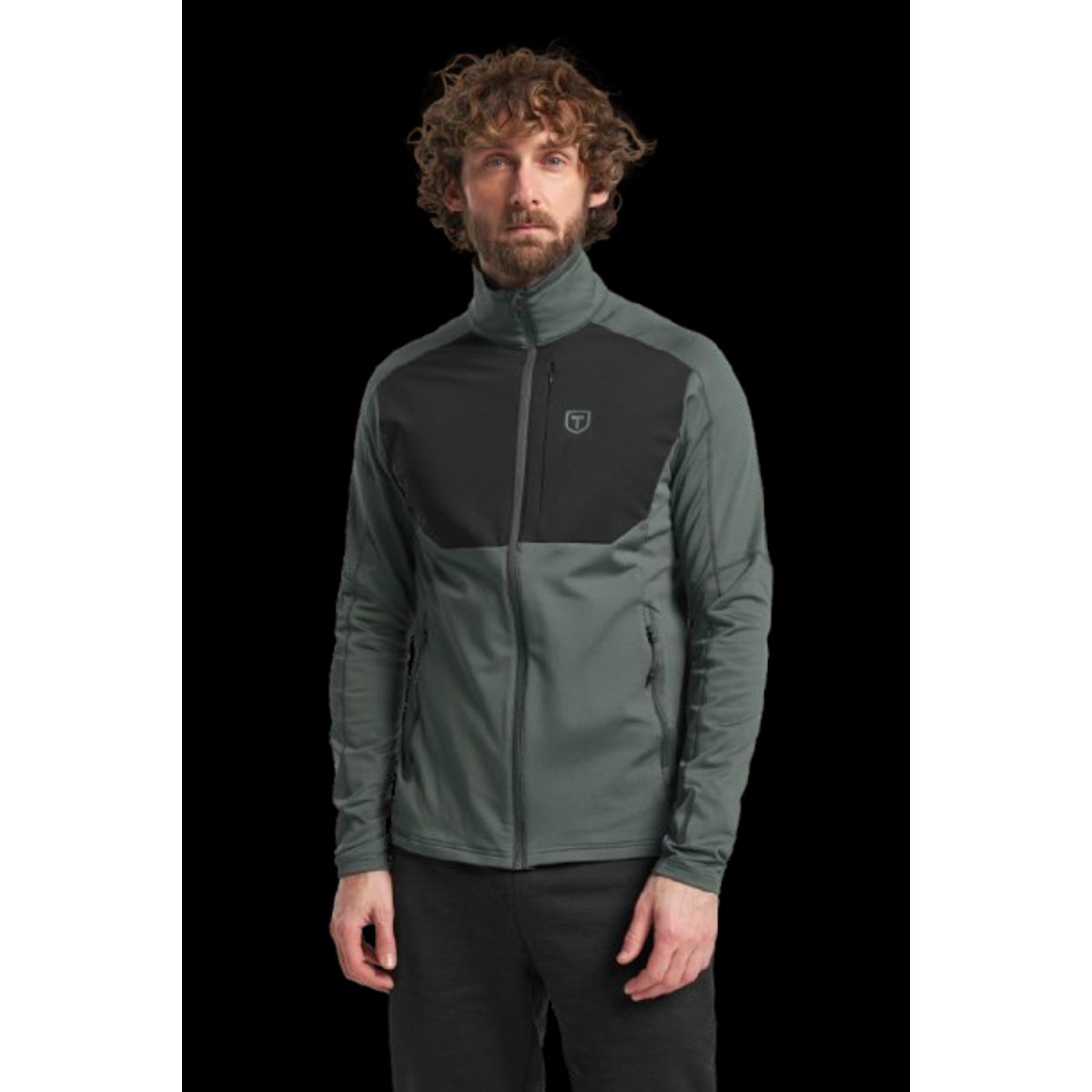 Tenson Txlite Midlayer Herre (Farve: Grøn, Størrelse: 3xl)