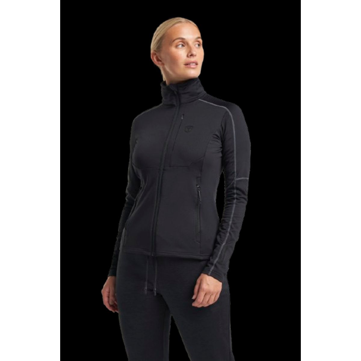 Tenson Txlite Midlayer Dame (Farve: Black, Størrelse: M)