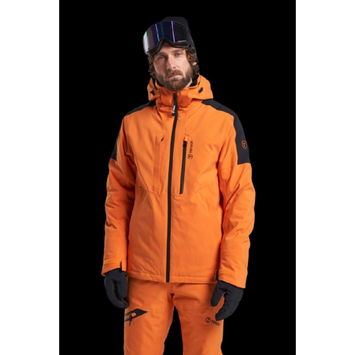 Tenson Core Skijakke Herre (Farve: Orange, Størrelse: 4xl)