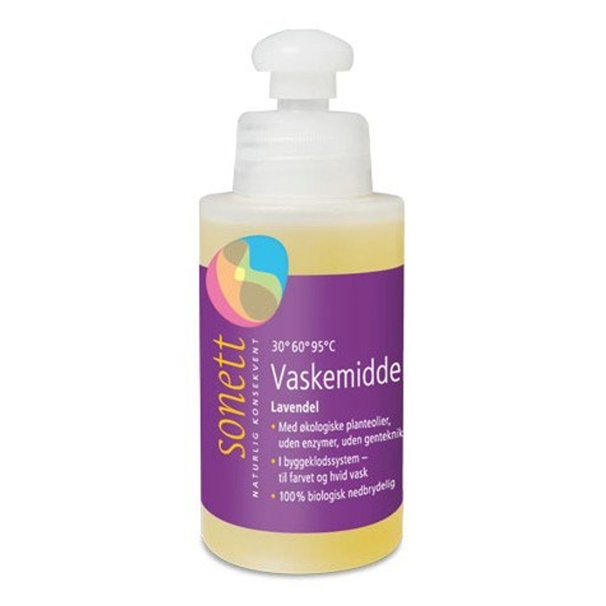 Sonett Vaskemiddel fl. lavendel - 120 ml.