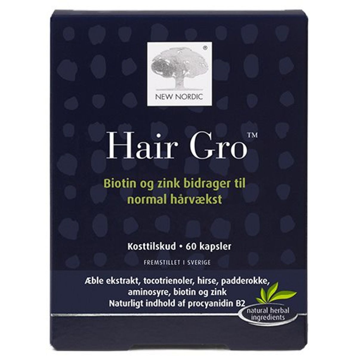 Hair Gro - 60 kapsler