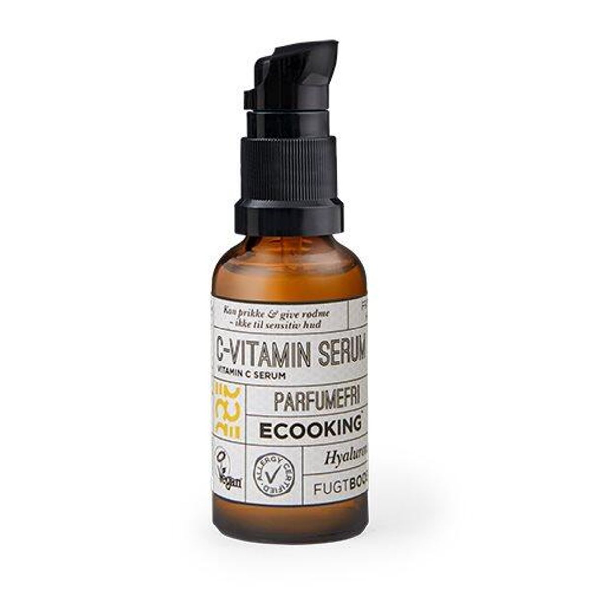 Ecooking Vitamin-C Serum - 20 ml. (inkl. gratis Ecooking ansigtolie 10 ml. værdi 159.95)