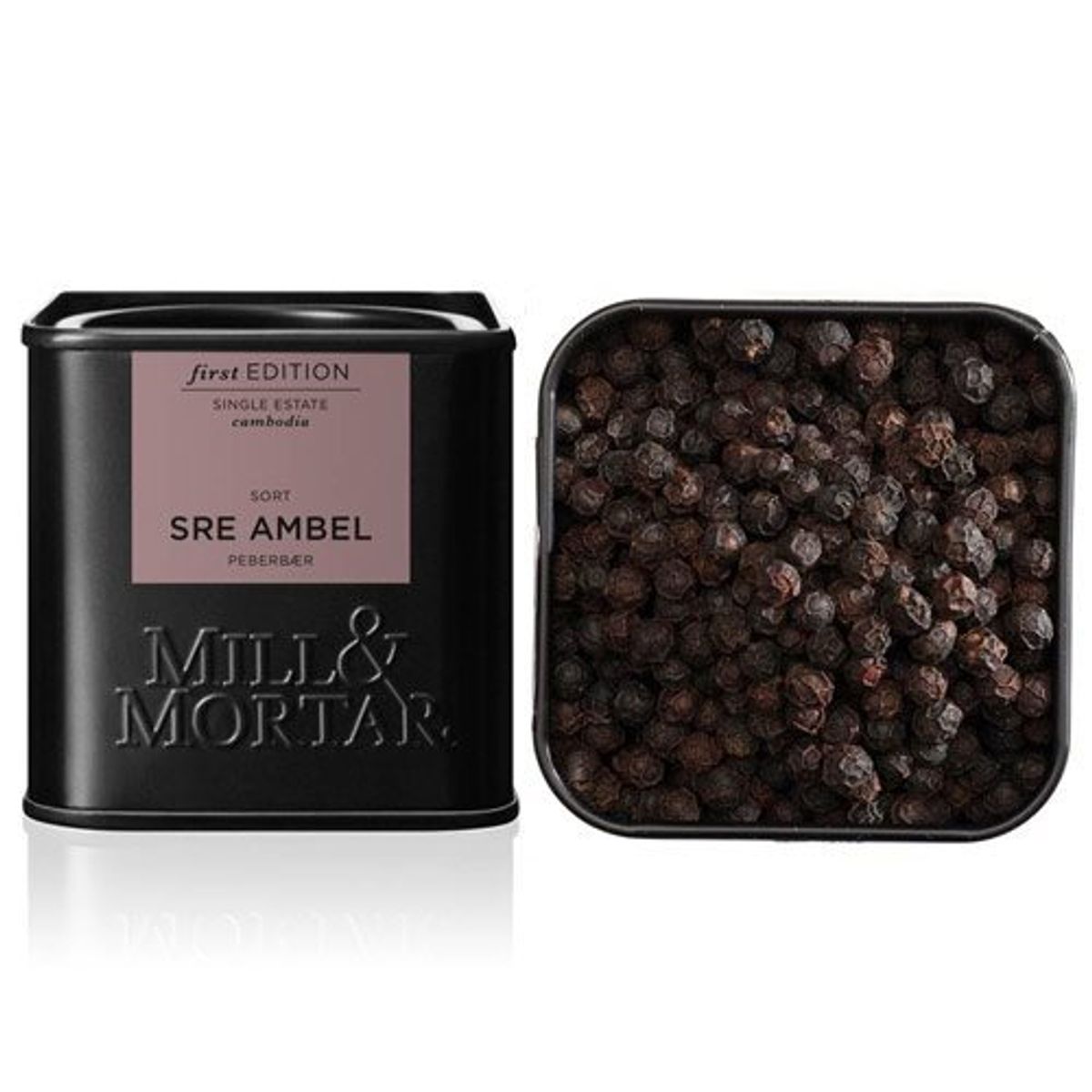 Sort peber Sre Ambel Mill & Mortar - 50 g.