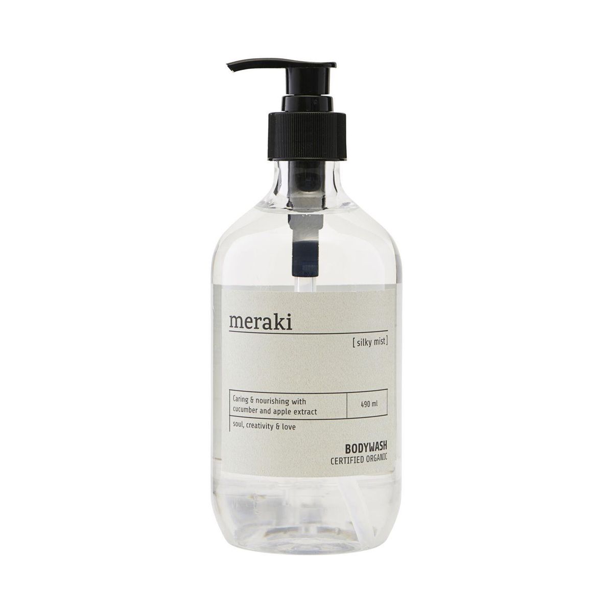 Meraki Body wash Silky mist - 490 ml