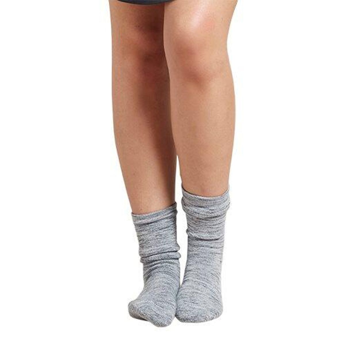 Boody Women´s Chunky Bed Sock Dove/Storm Space Dye - 1 par.