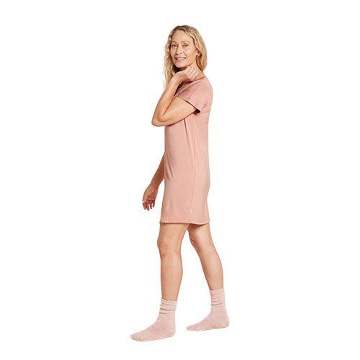 Boody Goodnight Nightdress Dusty Pink str. XS - 1 stk