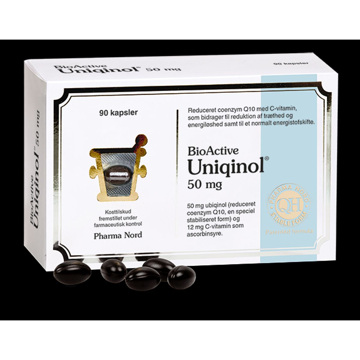 BioActive Uniqinol 50 mg - 90 kapsler