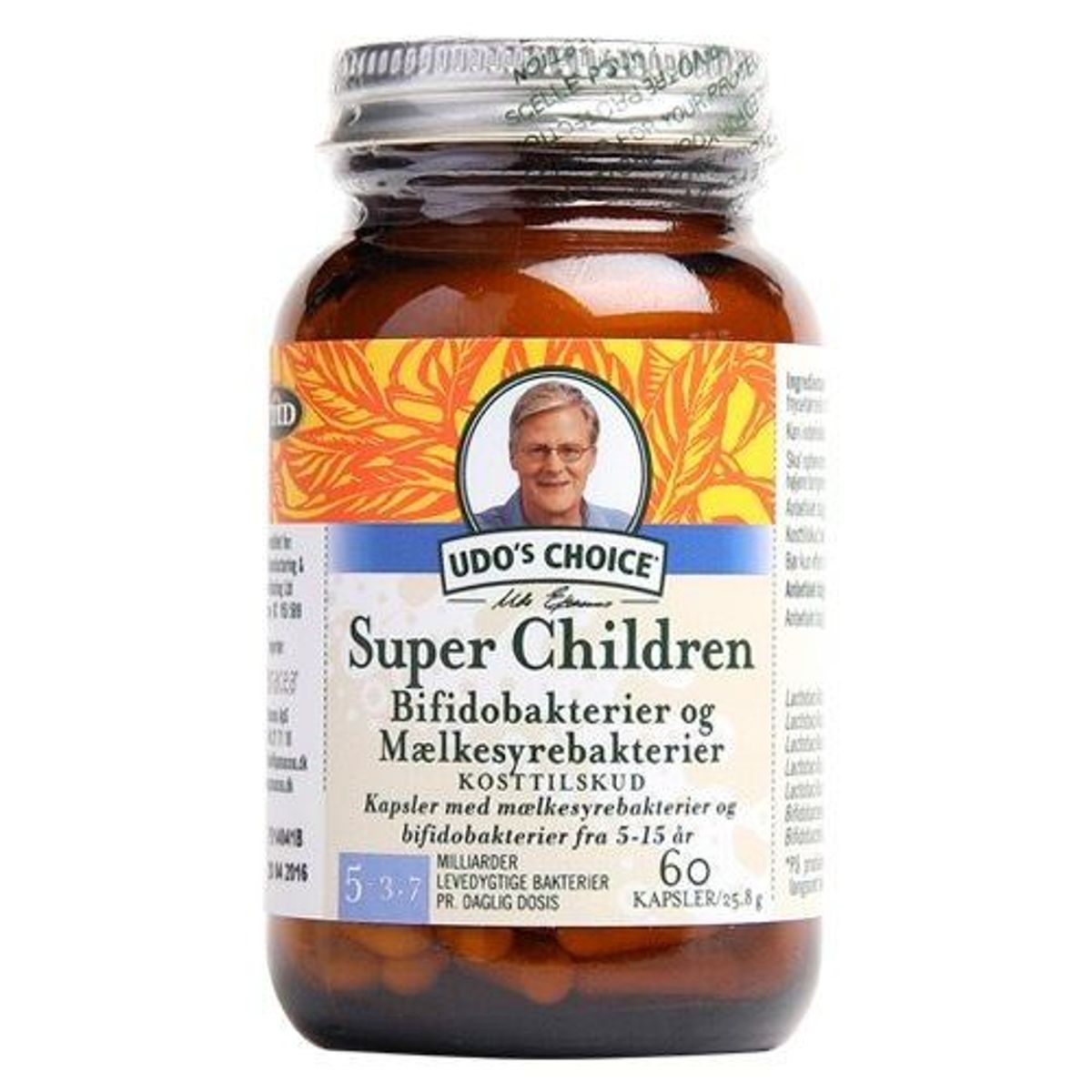 Udo´s Probiotics Super Children - 60 kapsler