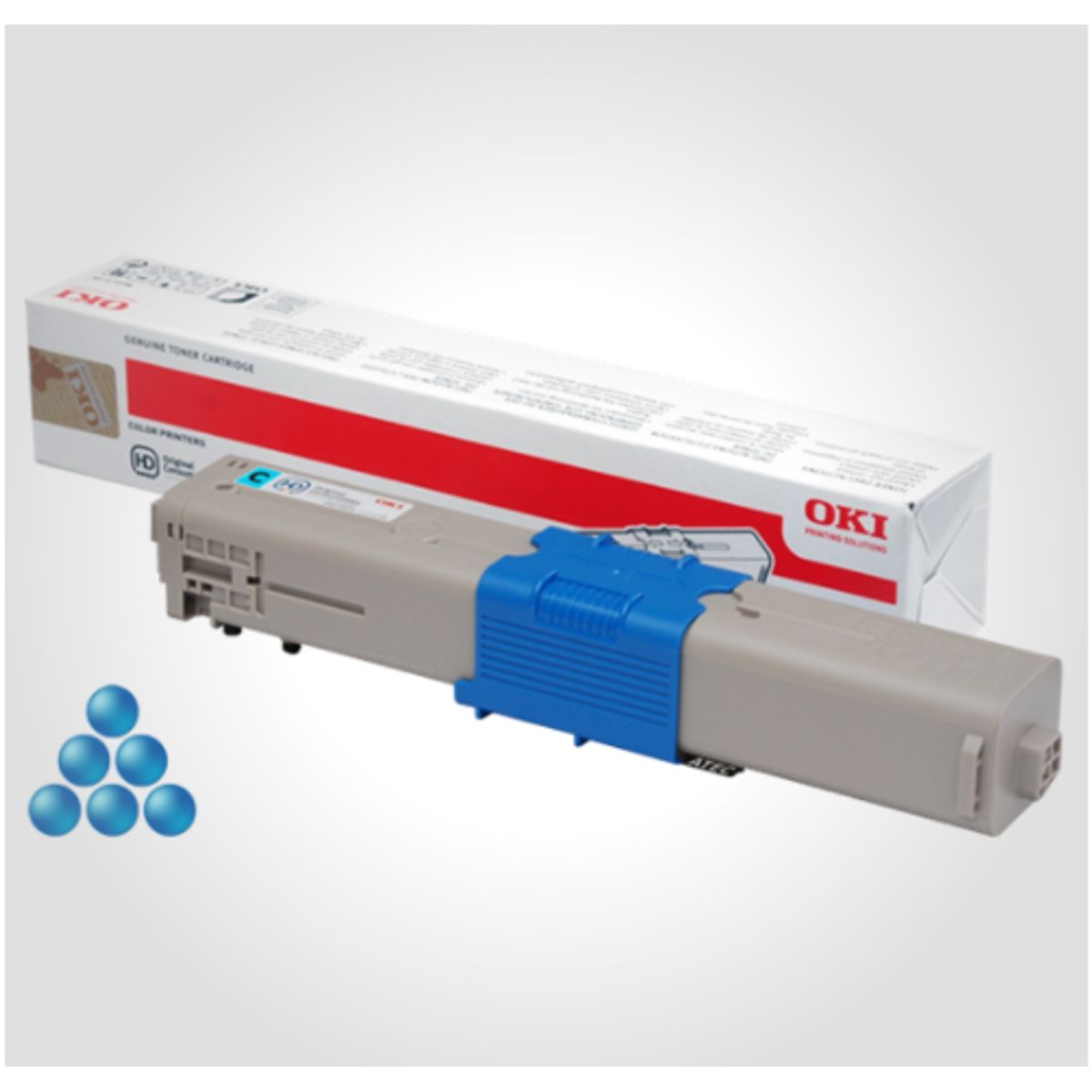 OKI C 332/MC 363 C lasertoner - 46508711 Original - Cyan 3000 sider