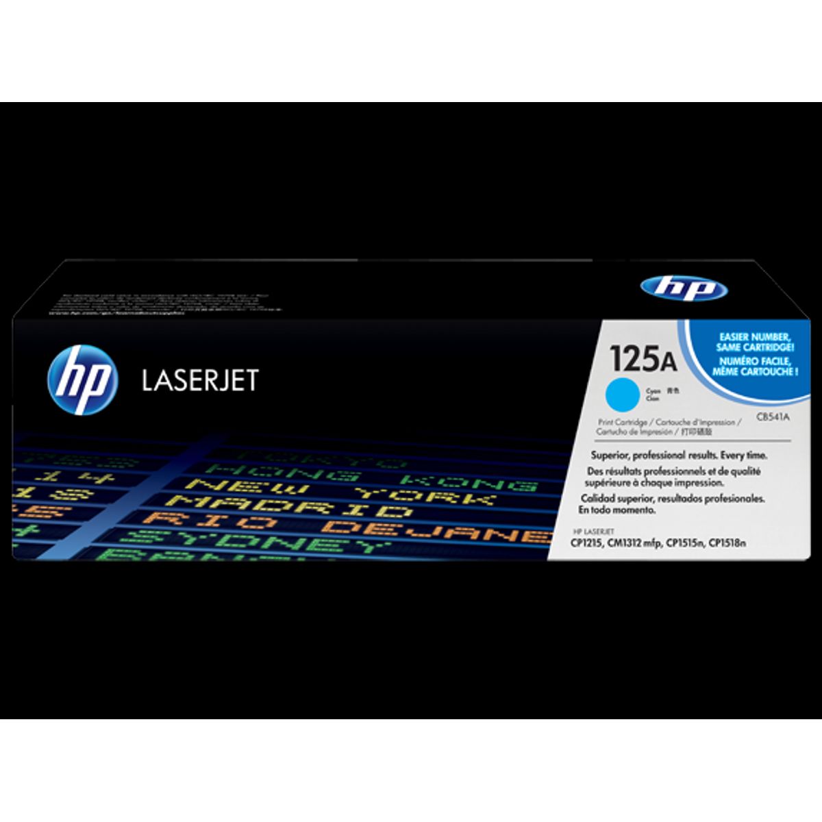 HP 125A - CB541A Toner Original Cyan 1400 sider