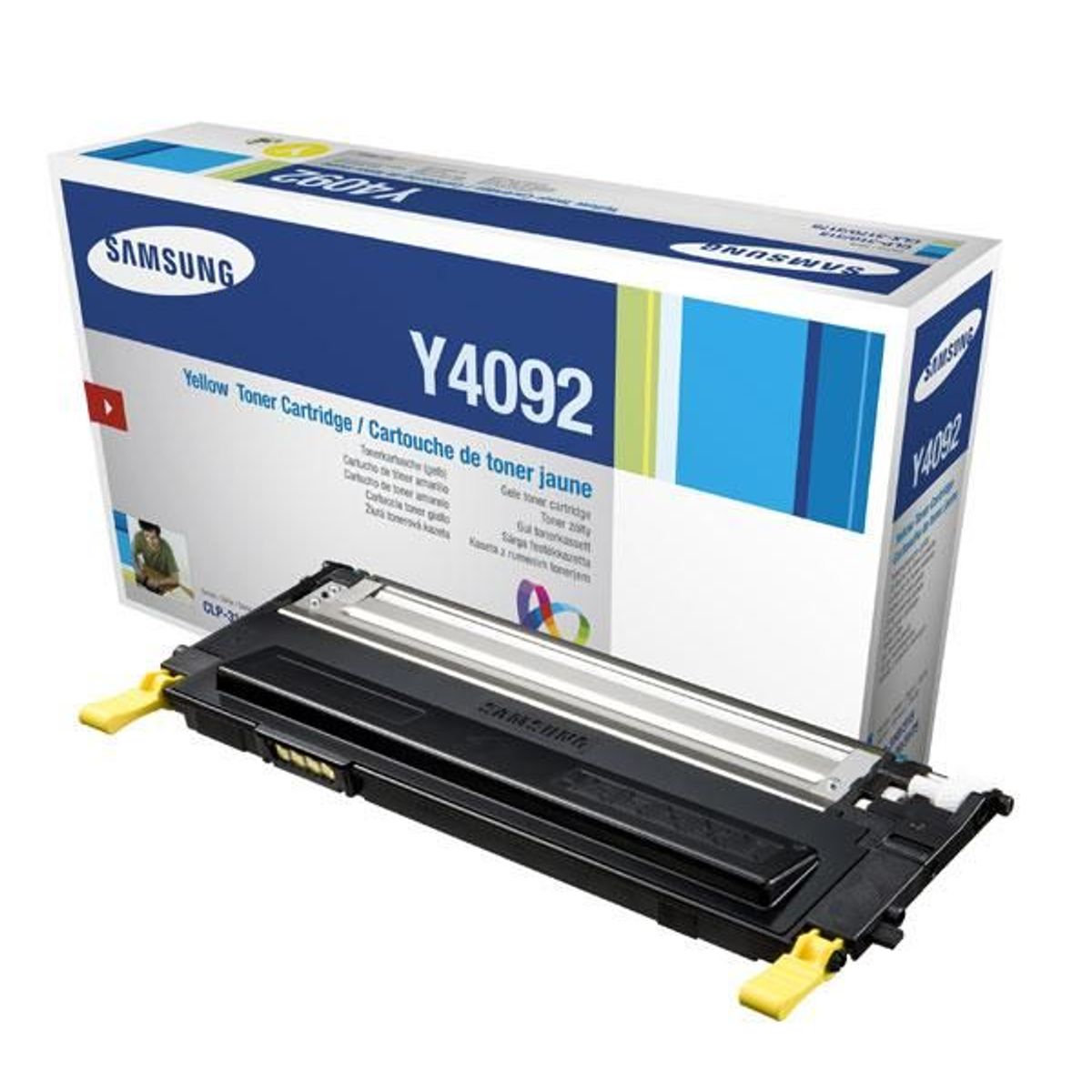 Samsung CLT Y4092S/ELS - SU482A Toner Original Gul 1000 sider