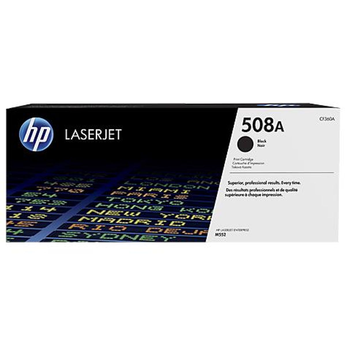 HP CF360A BK (HP 508A) Sort Lasertoner, Original 6000 sider