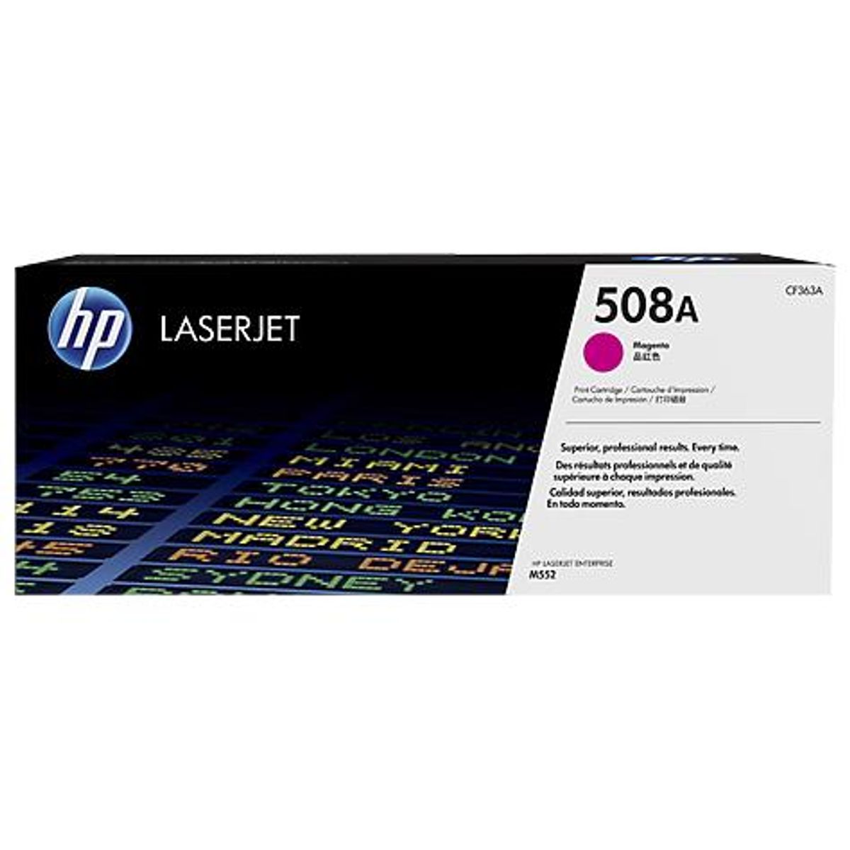 HP CF363A M (HP 508A) Magenta Lasertoner, Original 5000 sider