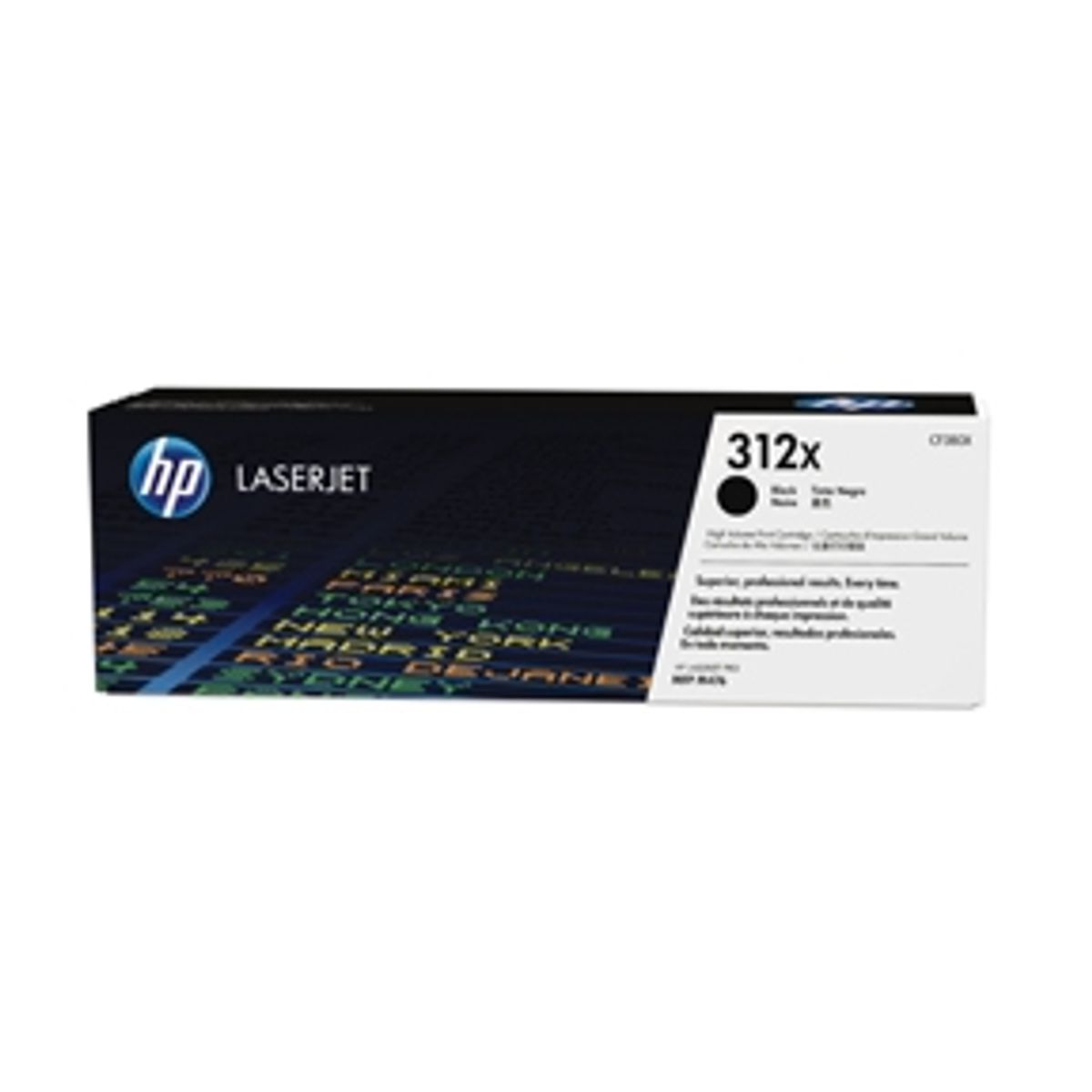 HP 312X - CF380X Toner Original Sort 4400 sider