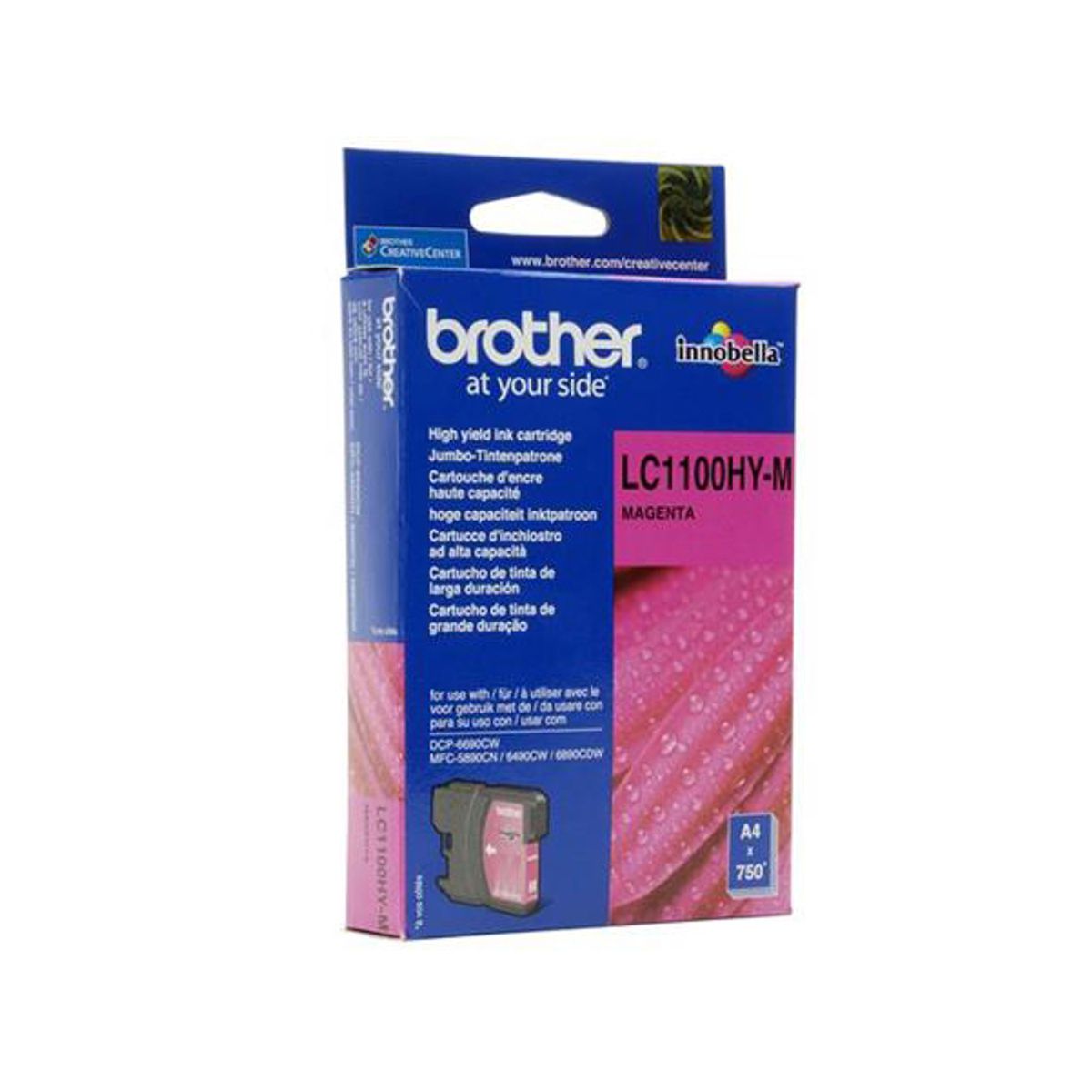 Brother LC1100 XL M blækpatron - Original - Magenta 10,95 ml