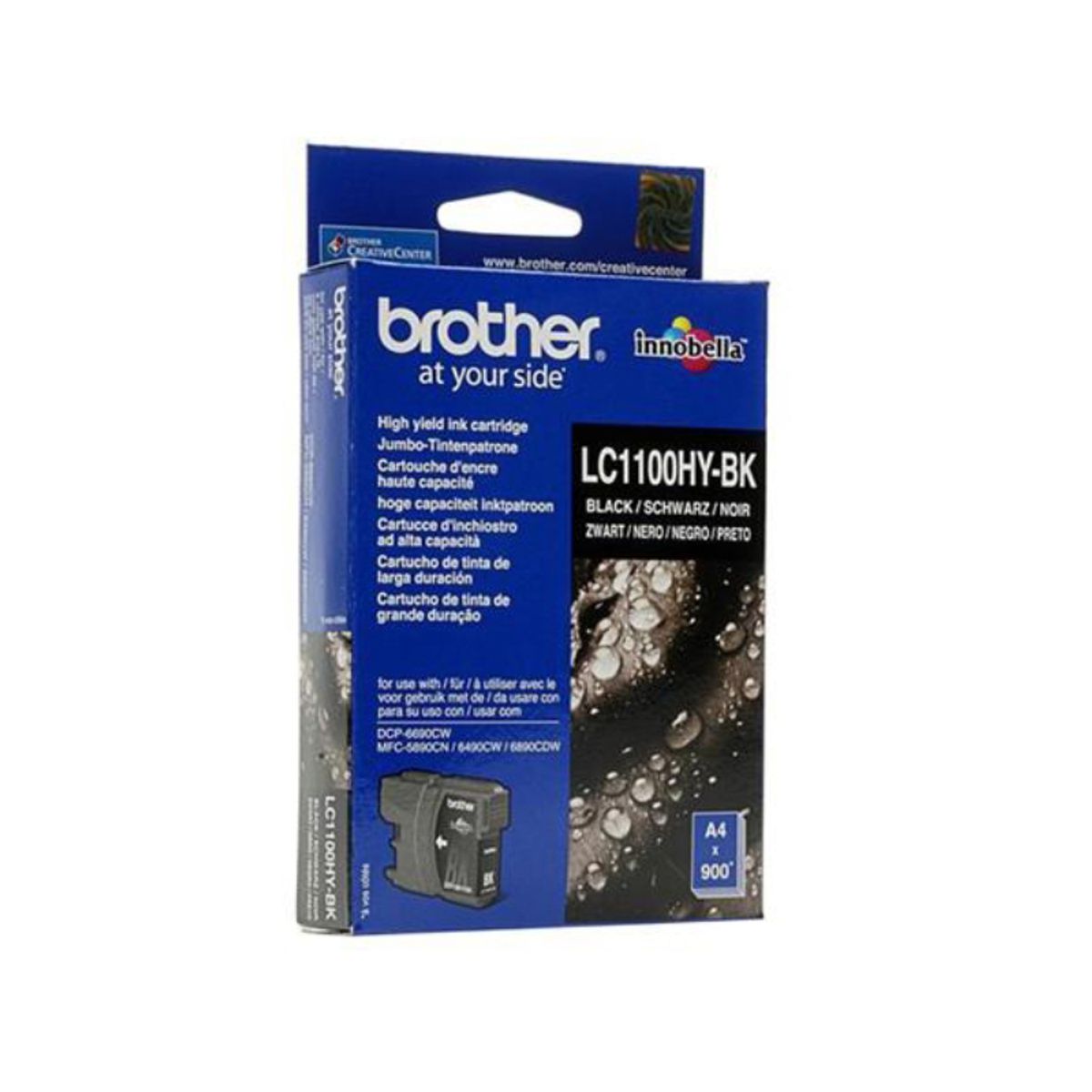 Brother LC1100 XL BK blækpatron - Original - Sort 21,95 ml