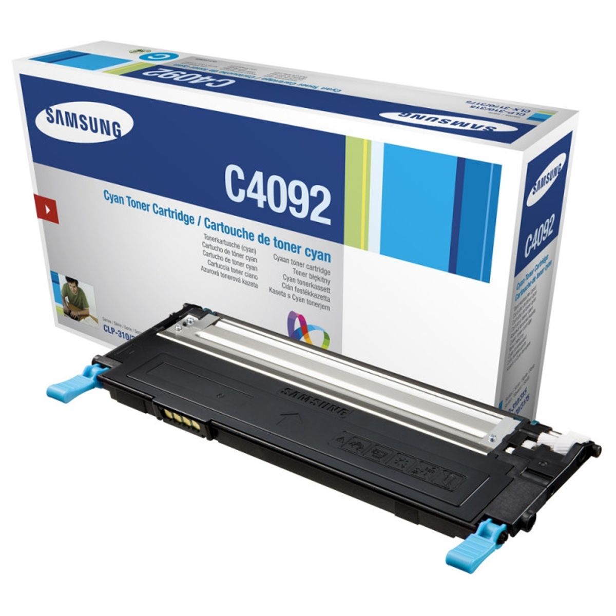 Samsung CLT-C4092S/ELS - SU005A Toner Original Cyan 1000 sider