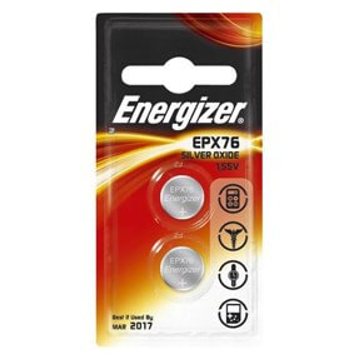 Energizer SR44 batteri, 2 stk