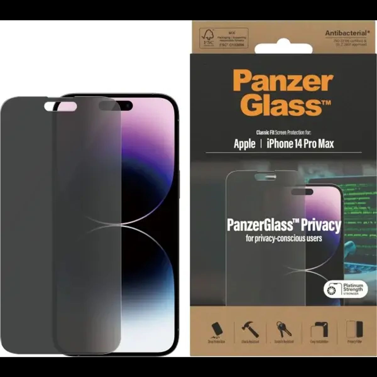 PanzerGlass iPhone 14 Pro Max Privacy AB