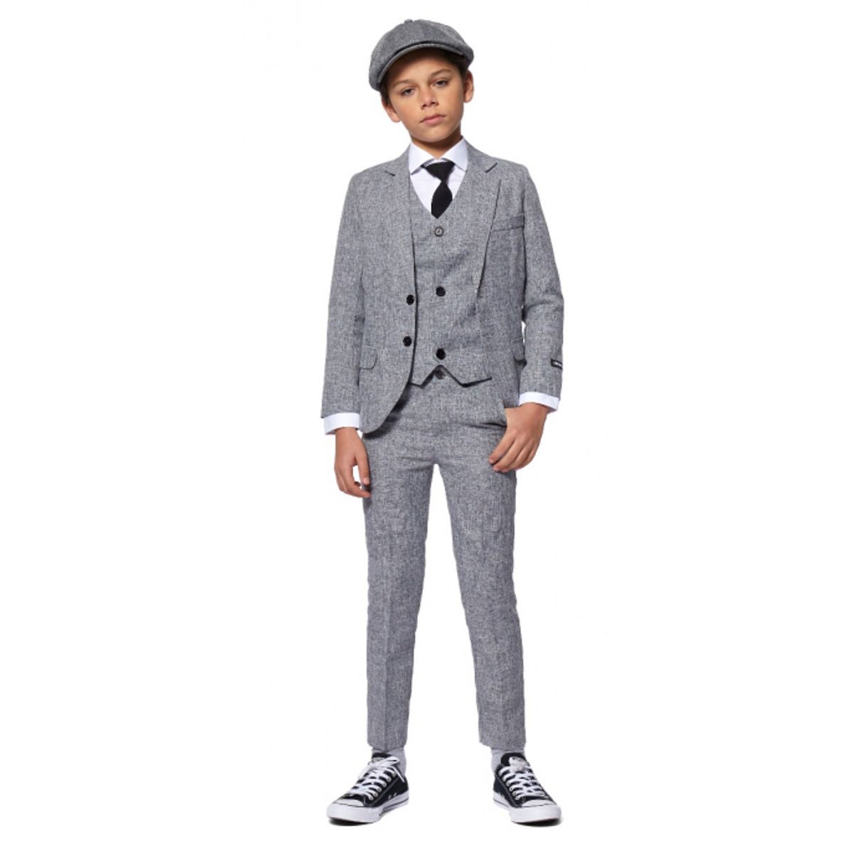 Suitmeister Boys 20's Gangster Grey S