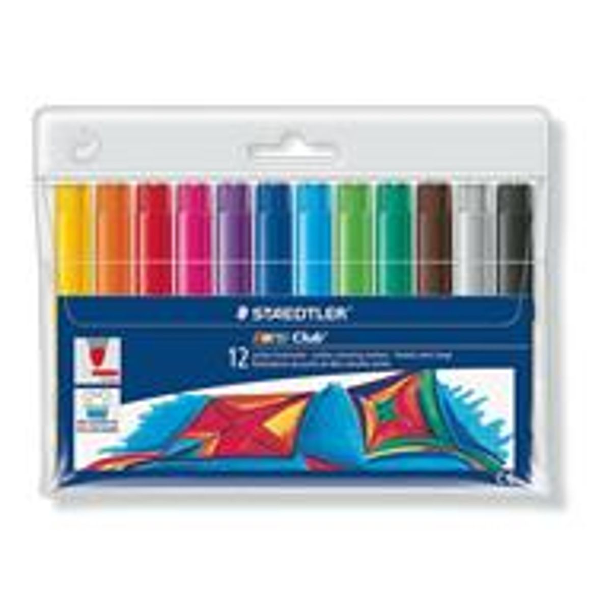 Staedtler Noris Club jumbo tusser, 12 stk