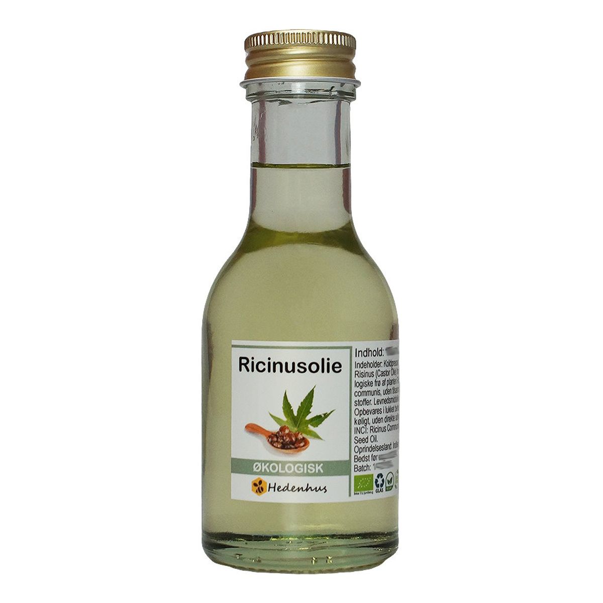 Økologisk ricinusolie - 50 ml