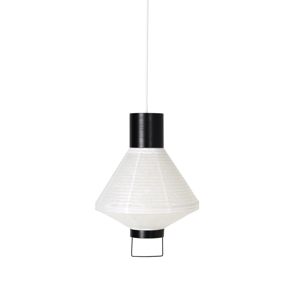 BROSTE COPENHAGEN Ritta loftlampe - hvid rispapir