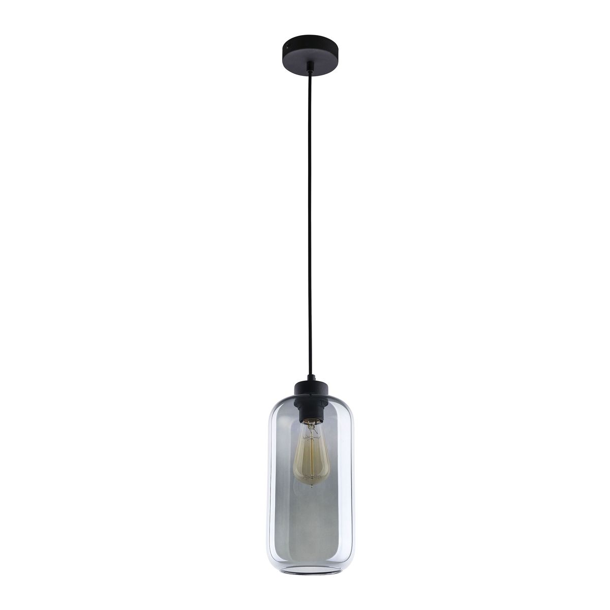 TK Marco loftlampe - grafit glas