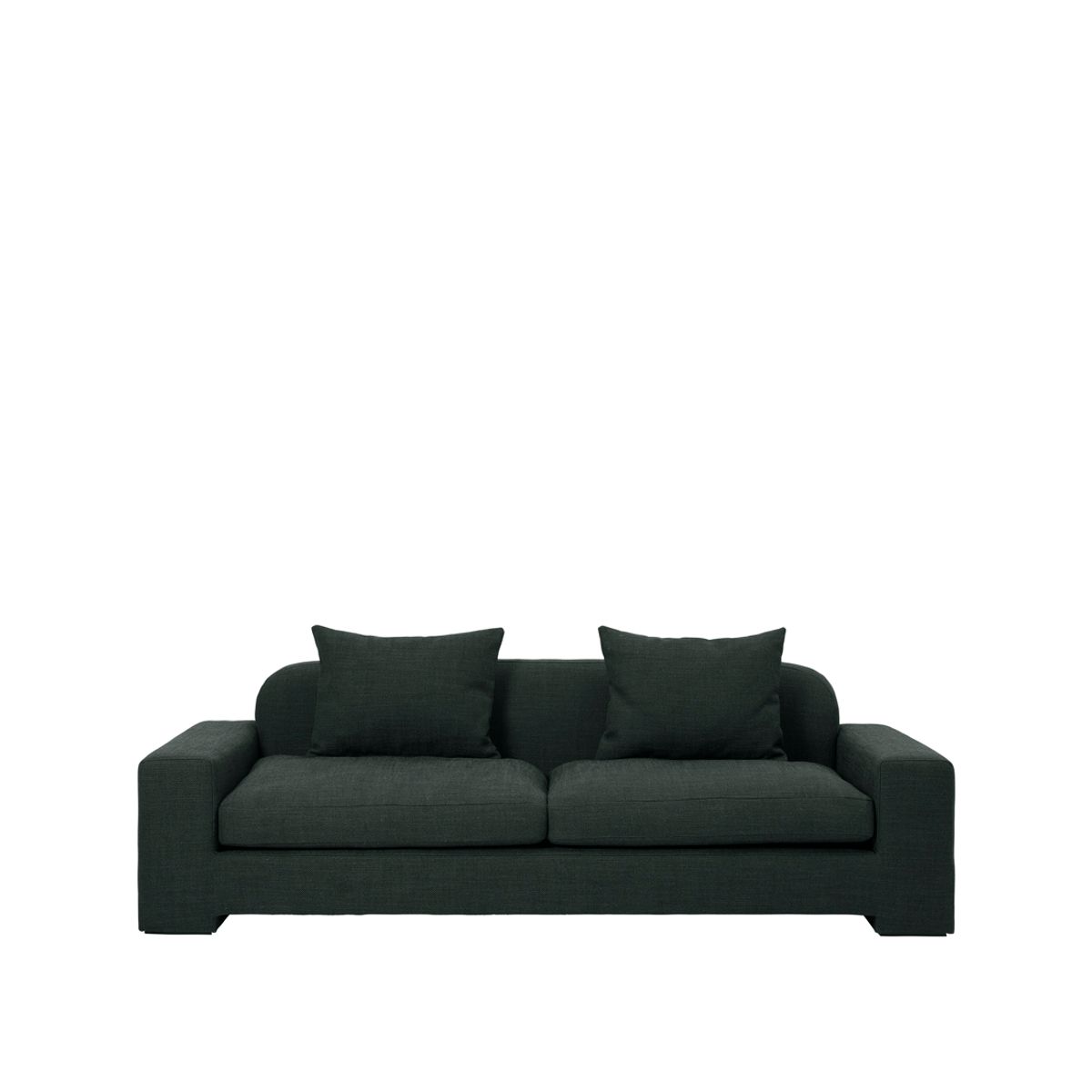 BROSTE COPENHAGEN Bay 3 pers. sofa - grøn melange stof