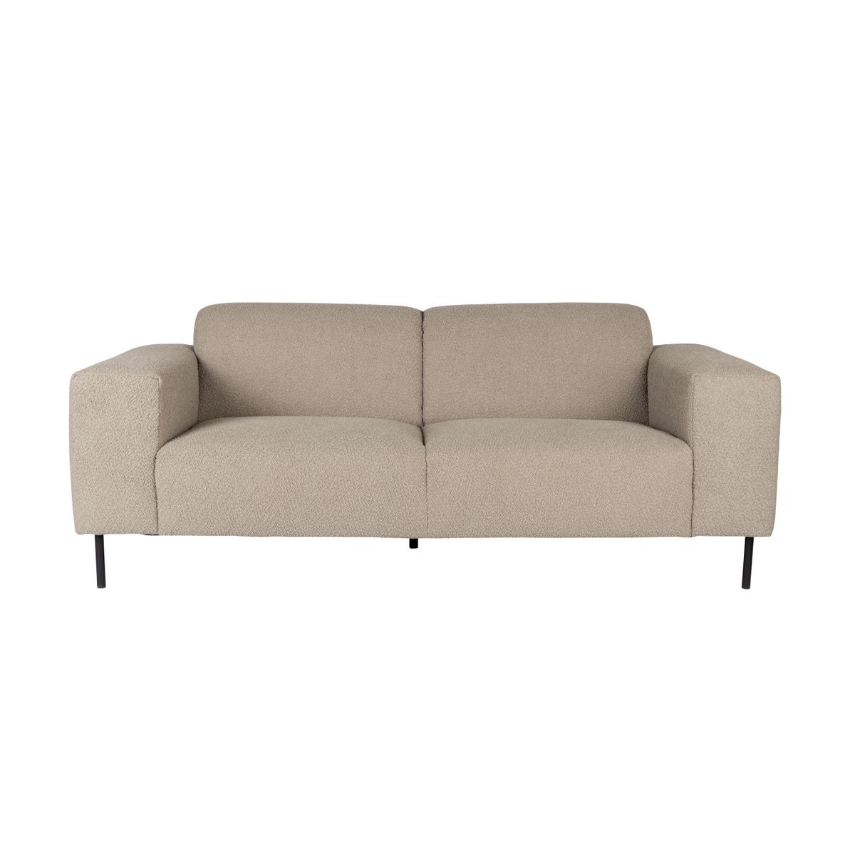 WHITE LABEL LIVING Sylvia 2,5 pers. sofa - sand stof