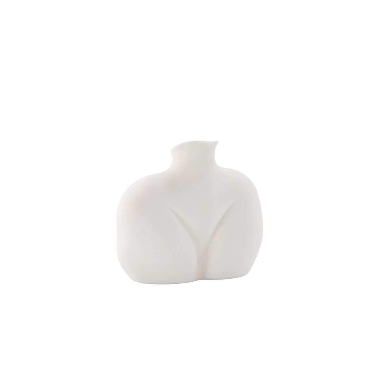 VENTURE DESIGN Harvey vase - offwhite stentøj (17x10x15H)