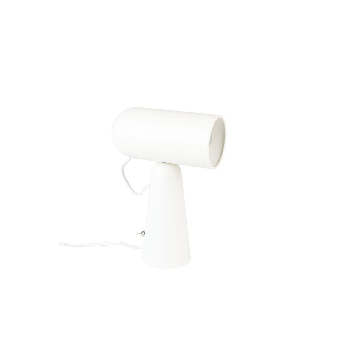 WHITE LABEL LIVING Vesper skrivebordslampe - hvid jern