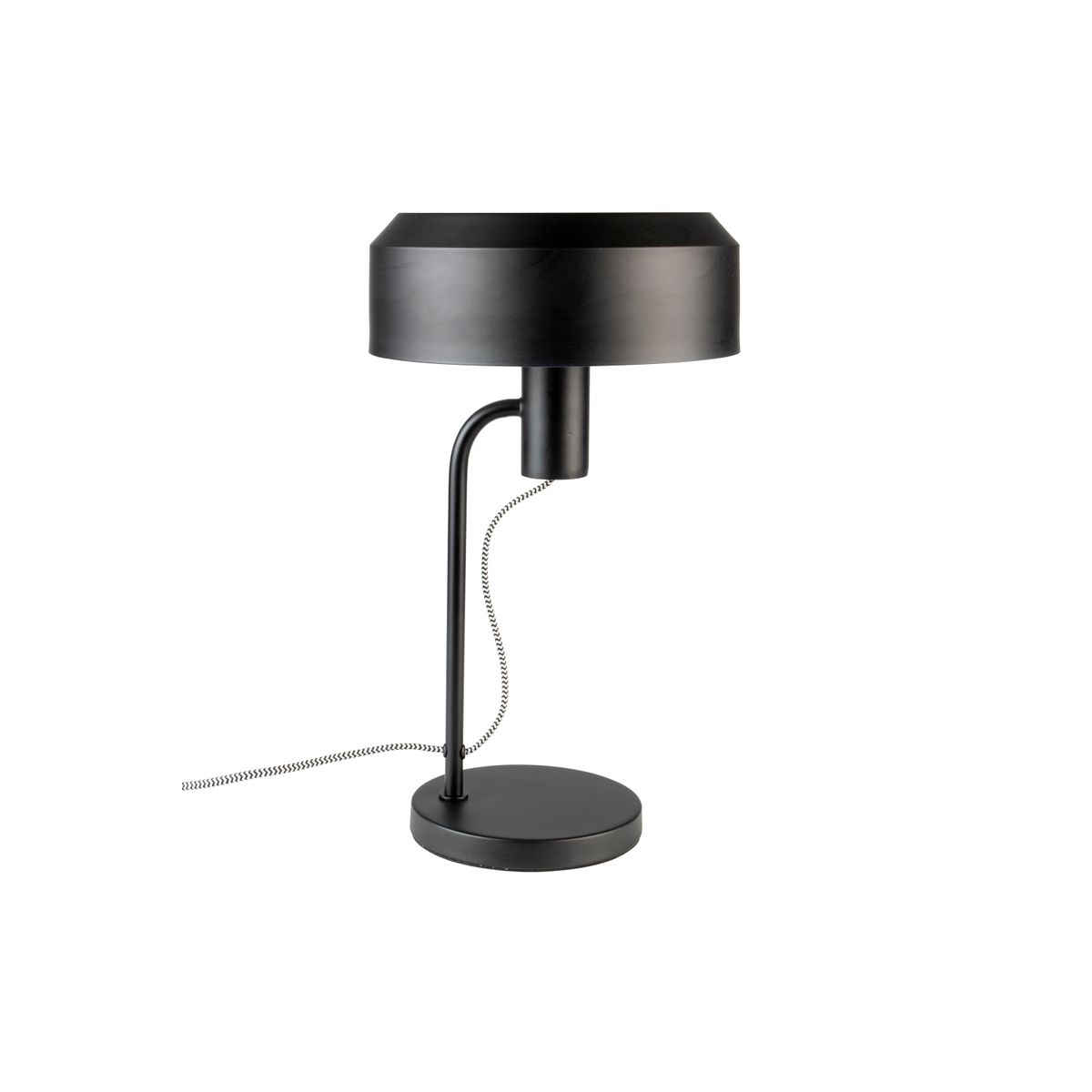 WHITE LABEL LIVING Landon bordlampe - sort jern