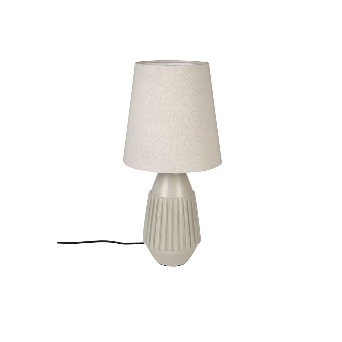 WHITE LABEL LIVING Aysa bordlampe - sand aluminium