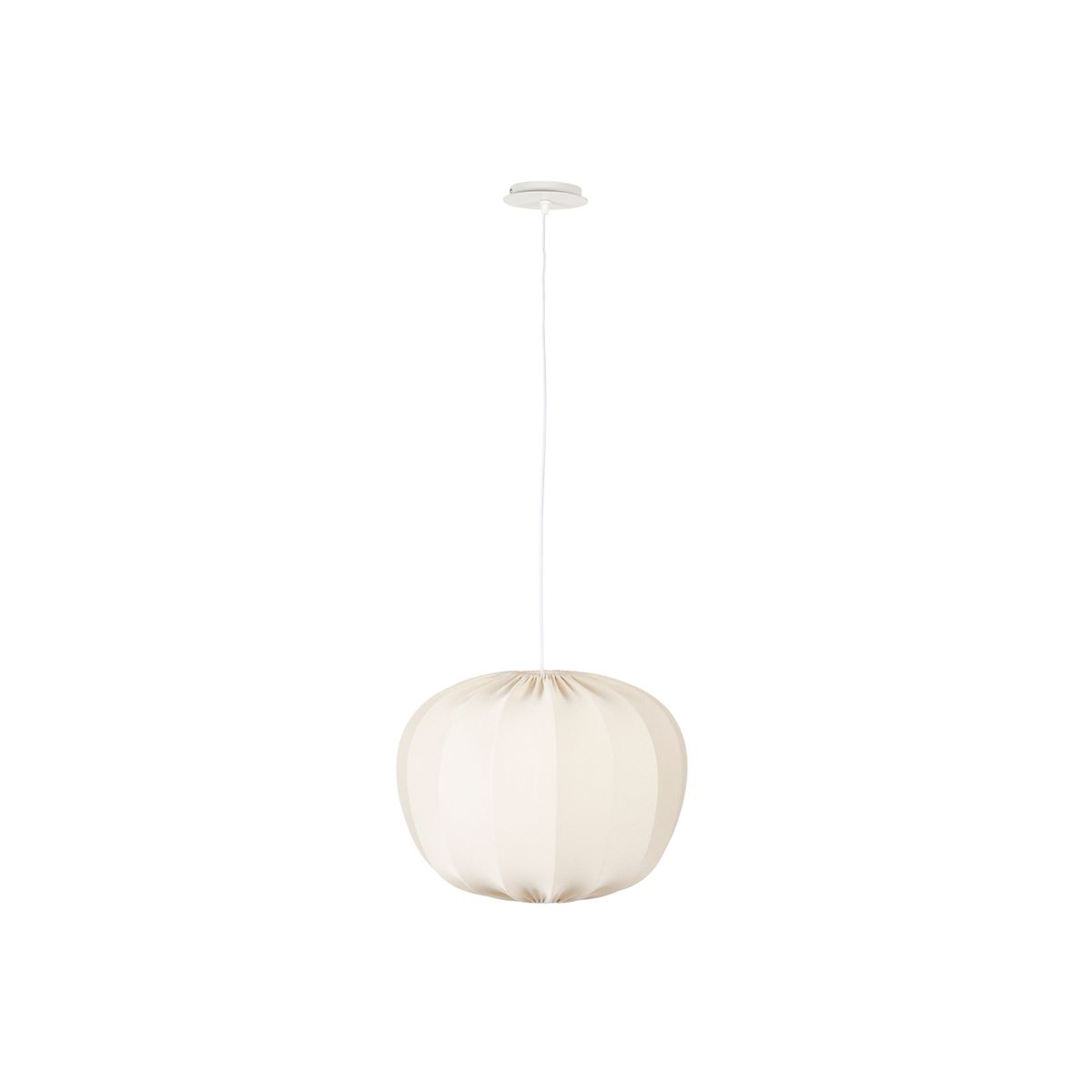 WHITE LABEL LIVING Shem loftlampe - hvid polyester