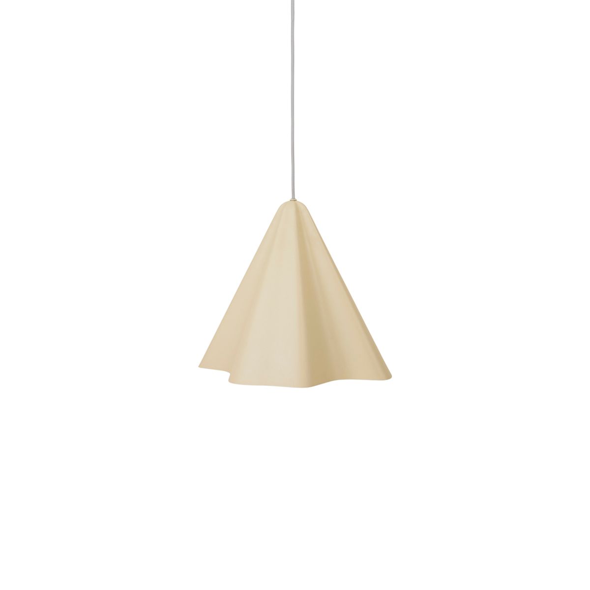 BROSTE COPENHAGEN Skirt loftlampe - lys sand stål